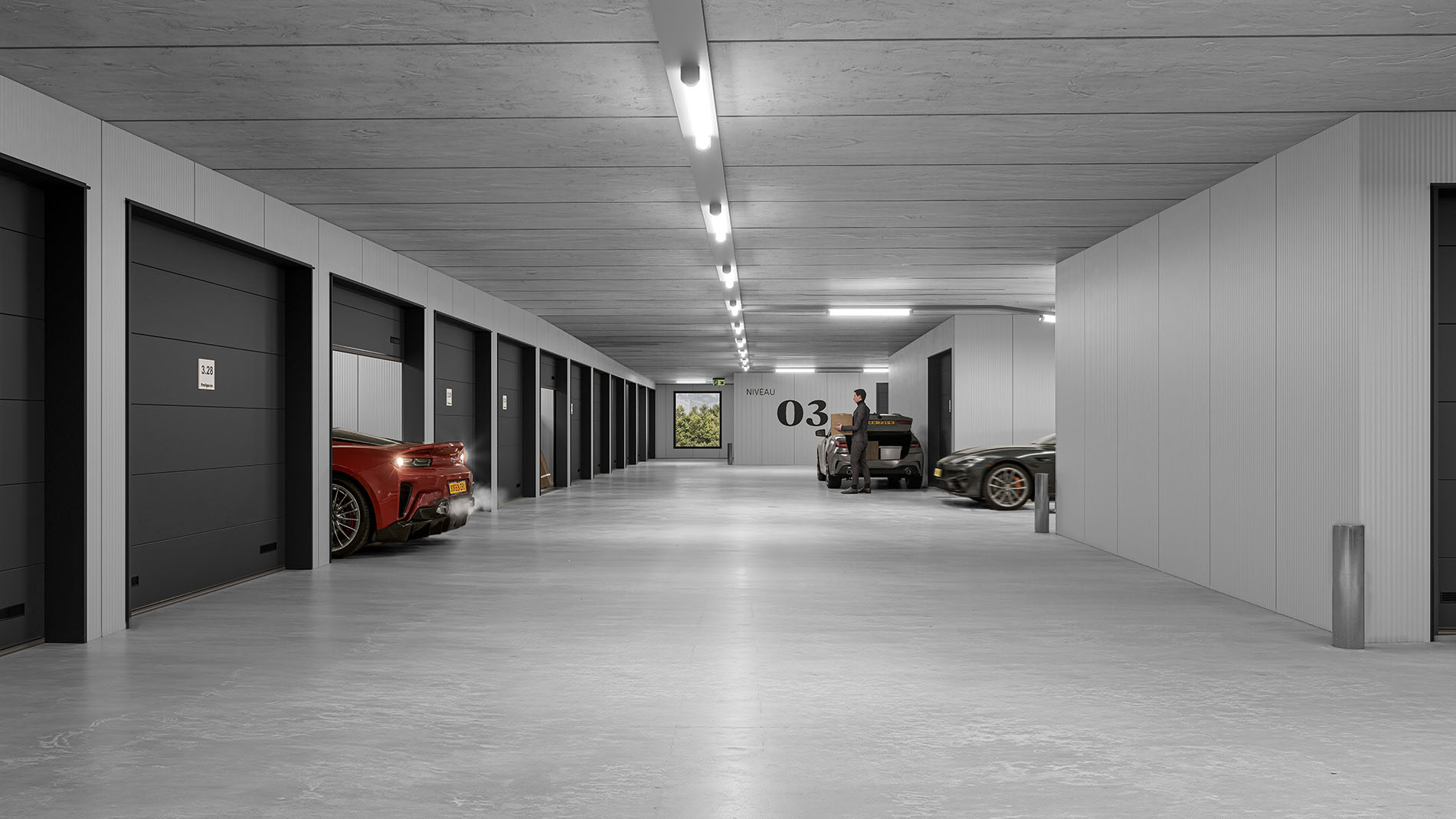 AI - garageboxen verdieping